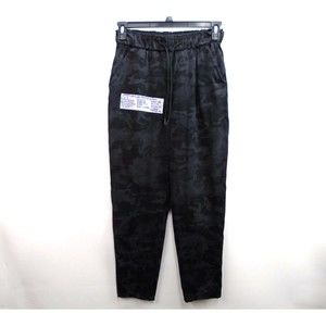 Lululemon 'Keep Moving' Womens High Rise Jogger Pants Size 6 Gray Camo LW5DBDS